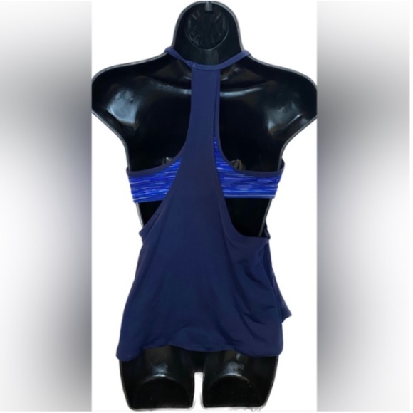 TYR Tops - TYR BLU/WHT 2 Part Workout Top, 8 Winter Sale